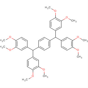 494868-57-4  Benzene, 1,4-bis[bis(3,4-dimethoxyphenyl)methyl]-