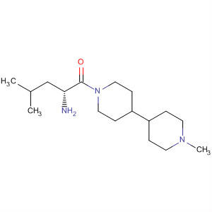 495377-43-0  4,4'-Bipiperidine, 1-[(2R)-2-amino-4-methyl-1-oxopentyl]-1'-methyl-
