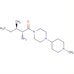 495377-48-5  Piperazine,1-[(2R,3R)-2-amino-3-methyl-1-oxopentyl]-4-(1-methyl-4-piperidinyl)-