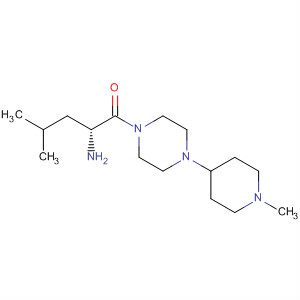495377-49-6  Piperazine,1-[(2R)-2-amino-4-methyl-1-oxopentyl]-4-(1-methyl-4-piperidinyl)-