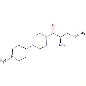 495377-60-1  Piperazine,1-[(2R)-2-amino-1-oxo-4-pentenyl]-4-(1-methyl-4-piperidinyl)-