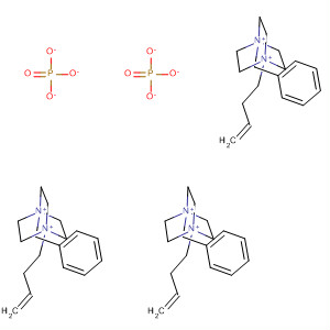 495379-64-1  1,4-Diazoniabicyclo[2.2.2]octane, 1-(3-butenyl)-4-(phenylmethyl)-,phosphate (3:2)