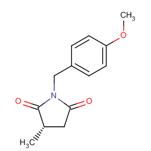 495380-73-9  2,5-Pyrrolidinedione, 1-[(4-methoxyphenyl)methyl]-3-methyl-, (3S)-