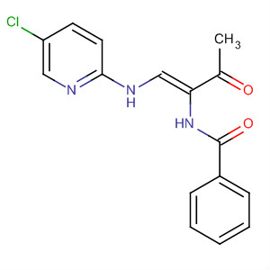 495383-88-5  Benzamide,N-[(1Z)-1-[[(5-chloro-2-pyridinyl)amino]methylene]-2-oxopropyl]-