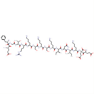 495391-64-5  L-Glutamic acid,L-a-glutamyl-L-phenylalanylglycyl-L-threonyl-L-arginyl-L-lysyl-L-seryl-L-lysyl-L-seryl-L-lysyl-L-isoleucyl-L-asparaginyl-L-isoleucyl-L-lysyl-L-a-glutamyl-