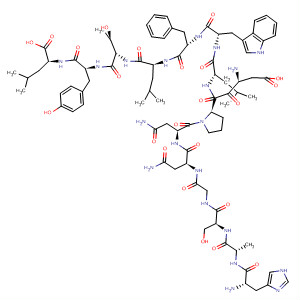 495392-96-6  L-Leucine,L-histidyl-L-alanyl-L-serylglycyl-L-asparaginyl-L-asparaginyl-L-a-aspartyl-L-prolyl-L-leucyl-L-tryptophyl-L-phenylalanyl-L-leucyl-L-threonyl-L-tyrosyl-