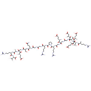 495393-28-7  L-Valine,L-arginyl-L-a-glutamyl-L-a-glutamyl-L-threonyl-L-a-aspartyl-L-valylglycyl-L-a-glutamylglycylglycyl-L-arginyl-L-prolyl-L-arginylglycylglycyl-L-glutaminyl-L-seryl-L-a-glutamylglycyl-L-alanyl-L-arginyl- 495393-28-7  L-Valine,L-arginyl-L-a-glutamyl-L-a-glutamyl-L-threonyl-L-a-aspartyl-L-valylglycyl-L-a-glutamylglycylglycyl-L-arginyl-L-prolyl-L-arginylglycylglycyl-L-glutaminyl-L-seryl-L-a-glutamylglycyl-L-alanyl-L-arginyl-