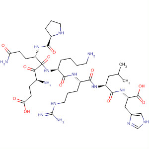 495393-44-7  L-Histidine, L-prolyl-L-a-glutamyl-L-glutaminyl-L-lysyl-L-arginyl-L-leucyl-