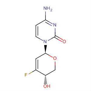 495394-85-9  2(1H)-Pyrimidinone,4-amino-1-[(2S,5S)-4-fluoro-5,6-dihydro-5-hydroxy-2H-pyran-2-yl]-