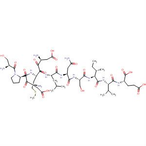 495402-00-1  L-Glutamic acid,L-seryl-L-a-aspartyl-L-prolyl-L-a-aspartyl-L-methionyl-L-leucyl-L-asparaginyl-L-seryl-L-isoleucyl-L-valyl-