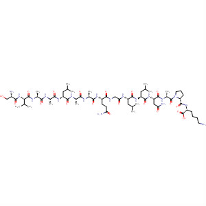 495402-05-6  L-Lysine,L-seryl-L-valyl-L-alanyl-L-alanyl-L-leucyl-L-alanyl-L-alanyl-L-glutaminylglycyl-L-leucyl-L-leucyl-L-asparaginyl-L-alanyl-L-prolyl-