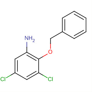 495407-06-2  Benzenamine, 3,5-dichloro-2-(phenylmethoxy)-