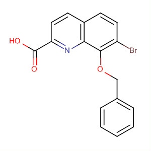 495409-83-1  2-Quinolinecarboxylic acid, 7-bromo-8-(phenylmethoxy)-