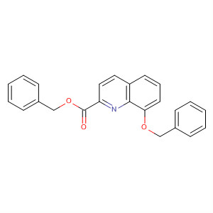 495409-85-3  2-Quinolinecarboxylic acid, 8-(phenylmethoxy)-, phenylmethyl ester