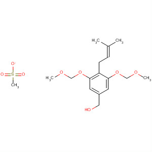 495412-82-3  Benzolmetanol, 3,5-bisz(metoxi-metoxi)-4-(3-metil-2-butenil)-,metánszulfonát