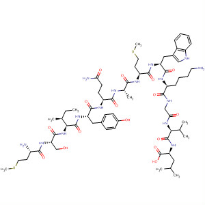 495417-55-5  L-Leucine,L-methionyl-L-seryl-L-isoleucyl-L-tyrosyl-L-glutaminyl-L-alanyl-L-methionyl-L-tryptophyl-L-lysylglycyl-L-valyl-