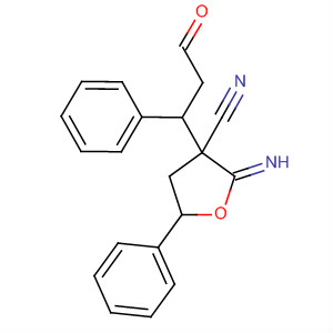 486430-17-5  3-Furancarbonitrile,tetrahydro-2-imino-3-(3-oxo-1-phenylpropyl)-5-phenyl-