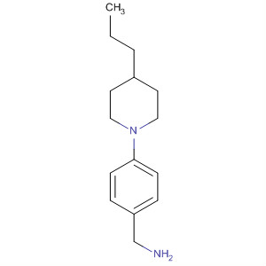 486437-83-6  Benzenemethanamine, 4-(4-propyl-1-piperidinyl)-