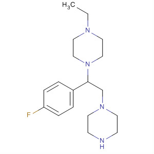486439-19-4  Piperazine, 1-ethyl-4-[1-(4-fluorophenyl)-2-(1-piperazinyl)ethyl]-