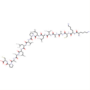486439-45-6  L-Cysteine,L-lysyl-L-lysyl-L-cysteinyl-L-alanyl-L-alanyl-L-valyl-L-leucyl-L-leucyl-L-prolyl-L-valyl-L-leucyl-L-leucyl-L-alanyl-L-alanyl-L-prolyl-