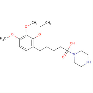 486450-76-4  1-Piperazinebutanoic acid, 4-[(2-hydroxy-3,4-dimethoxyphenyl)methyl]-,ethyl ester
