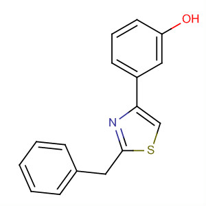 486454-55-1  Phenol, 3-[2-(phenylmethyl)-4-thiazolyl]-