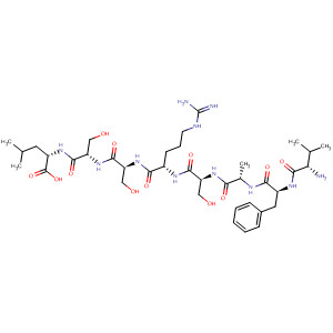 486990-05-0  L-Leucine, L-valyl-L-phenylalanyl-L-alanyl-L-seryl-L-arginyl-L-seryl-L-seryl-