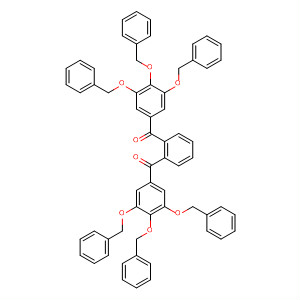 486997-17-5  Methanone, 1,2-phenylenebis[[3,4,5-tris(phenylmethoxy)phenyl]-
