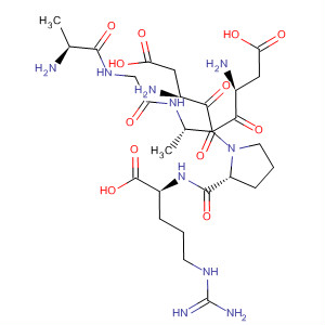 486999-30-8  L-Arginine, L-alanylglycyl-L-a-aspartyl-L-a-aspartyl-L-alanyl-L-prolyl-