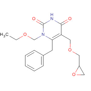 486999-88-6  2,4(1H,3H)-Pyrimidinedione,1-(ethoxymethyl)-5-[(oxiranylmethoxy)methyl]-6-(phenylmethyl)-