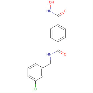 487004-59-1  1,4-Benzenedicarboxamide, N-[(3-chlorophenyl)methyl]-N'-hydroxy-