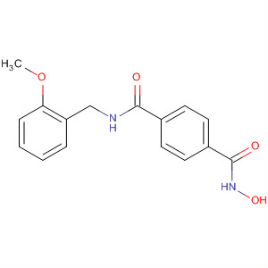 487004-60-4  1,4-Benzenedicarboxamide, N-hydroxy-N'-[(2-methoxyphenyl)methyl]-