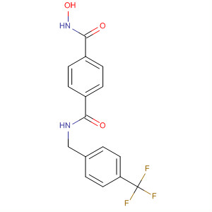 487004-62-6  1,4-Benzenedicarboxamide,N-hydroxy-N'-[[4-(trifluoromethyl)phenyl]methyl]-