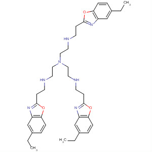 487010-79-7  1,2-Ethanediamine,N'-[2-(5-ethyl-2-benzoxazolyl)ethyl]-N,N-bis[2-[[2-(5-ethyl-2-benzoxazolyl)ethyl]amino]ethyl]-