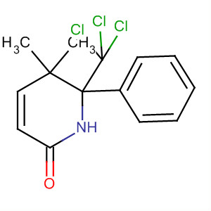 487016-69-3  2(1H)-Pyridinone, 5,6-dihydro-5,5-dimethyl-6-phenyl-6-(trichloromethyl)-