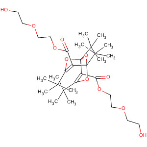 487016-76-2  2,6,9-Trioxabicyclo[3.3.1]nona-3,7-diene-4,8-dicarboxylic acid,1,3,5,7-tetrakis(1,1-dimethylethyl)-, bis[2-(2-hydroxyethoxy)ethyl] ester