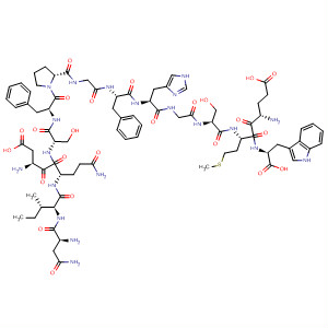 487017-32-3  L-Tryptophan,L-asparaginyl-L-isoleucyl-L-a-aspartyl-L-glutaminyl-L-seryl-L-phenylalanyl-L-prolylglycyl-L-phenylalanyl-L-histidylglycyl-L-seryl-L-a-glutamyl-L-methionyl- 487017-32-3  L-Tryptophan,L-asparaginyl-L-isoleucyl-L-a-aspartyl-L-glutaminyl-L-seryl-L-phenylalanyl-L-prolylglycyl-L-phenylalanyl-L-histidylglycyl-L-seryl-L-a-glutamyl-L-methionyl-