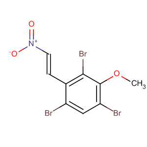 487027-13-4  Benzene, 1,3,5-tribromo-2-methoxy-4-[(1E)-2-nitroethenyl]-