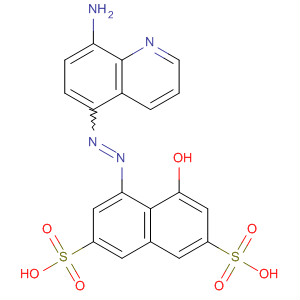 487040-34-6  2,7-Naphthalenedisulfonic acid,4-[(8-amino-5-quinolinyl)azo]-5-hydroxy-