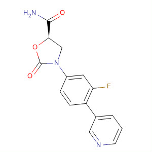 487041-07-6  5-Oxazolidinecarboxamide, 3-[3-fluoro-4-(3-pyridinyl)phenyl]-2-oxo-,(5R)-