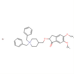487047-68-7  Piperidinium,4-[(2,3-dihydro-5,6-dimethoxy-1-oxo-1H-inden-2-yl)hydroxymethyl]-1,1-bis(phenylmethyl)-, bromide