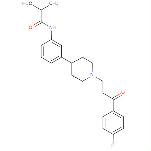 487049-72-9  Propanamide,N-[3-[1-[3-(4-fluorophenyl)-3-oxopropyl]-4-piperidinyl]phenyl]-2-methyl-