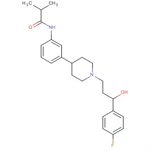 487049-76-3  Propanamide,N-[3-[1-[3-(4-fluorophenyl)-3-hydroxypropyl]-4-piperidinyl]phenyl]-2-methyl-