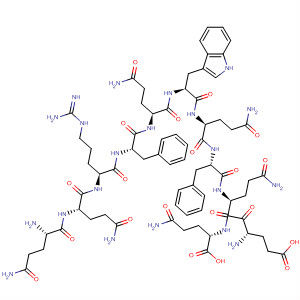 487050-30-6  L-Glutamine,L-glutaminyl-L-glutaminyl-L-arginyl-L-phenylalanyl-L-glutaminyl-L-tryptophyl-L-glutaminyl-L-phenylalanyl-L-a-glutamyl-L-glutaminyl-