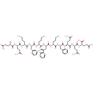 487050-38-4  L-Glutamine,L-glutaminyl-L-glutaminyl-L-ornithyl-L-phenylalanyl-L-ornithyl-L-tryptophyl-L-ornithyl-L-phenylalanyl-L-glutaminyl-L-glutaminyl-