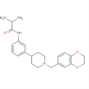 487050-68-0  Propanamide,N-[3-[1-[(2,3-dihydro-1,4-benzodioxin-6-yl)methyl]-4-piperidinyl]phenyl]-2-methyl-