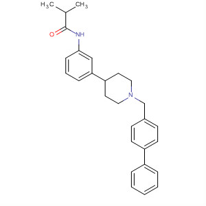 487051-05-8  Propanamide,N-[3-[1-([1,1'-biphenyl]-4-ylmethyl)-4-piperidinyl]phenyl]-2-methyl-