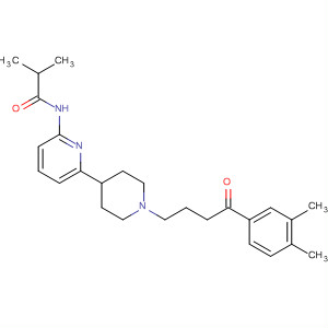 487051-09-2  Propanamide,N-[6-[1-[4-(3,4-dimethylphenyl)-4-oxobutyl]-4-piperidinyl]-2-pyridinyl]-2-methyl-