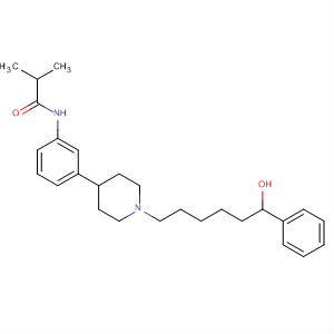 487051-25-2  Propanamide,N-[3-[1-(6-hydroxy-6-phenylhexyl)-4-piperidinyl]phenyl]-2-methyl-
