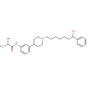 487051-26-3  Propanamide,N-[3-[1-(7-hydroxy-7-phenylheptyl)-4-piperidinyl]phenyl]-2-methyl-